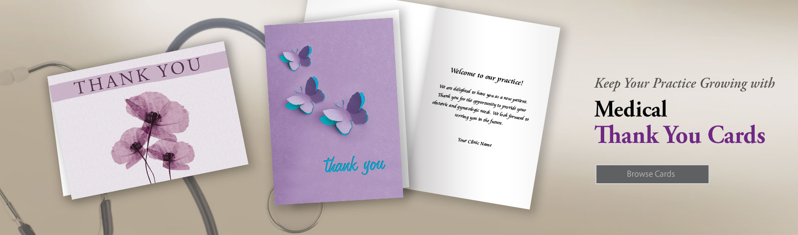 Medical Thank You Cards