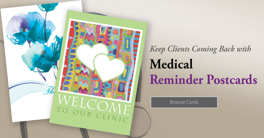Medical Reminder Postcards