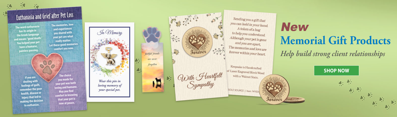 Veterinary Memorial Products Help Build Strong Client Relationships!
